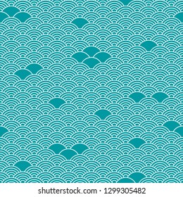 Seamless pattern in chinese style.