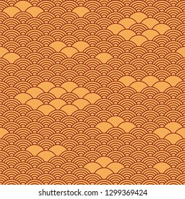 Seamless pattern in chinese style.