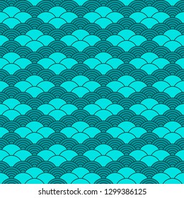 Seamless pattern in chinese style.