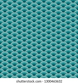 Seamless pattern in chinese style.