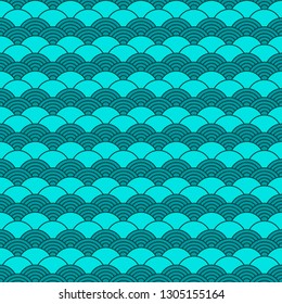 Seamless pattern in chinese style.