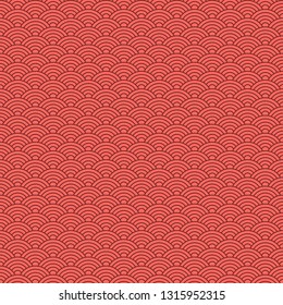 Seamless pattern in chinese style.
