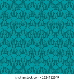Seamless pattern in chinese style.