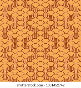 Seamless pattern in chinese style.