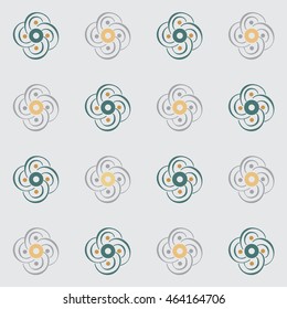 Seamless pattern chinese style. Vector background.