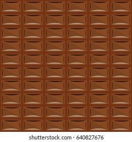 Seamless pattern chocolate.