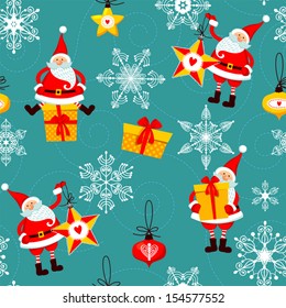Seamless pattern of Christmas