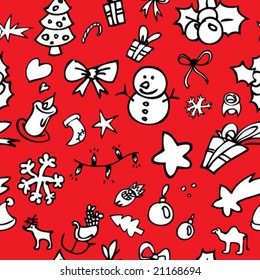 Seamless pattern: christmas