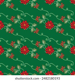 Un patrón de navidad sin fisuras