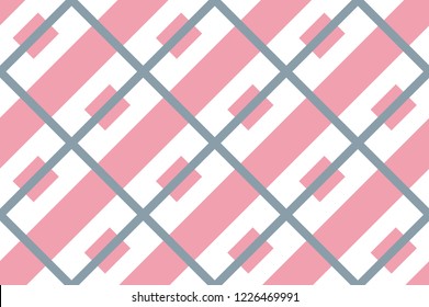 Seamless pattern. Christmas colors. Striped diagonal pattern for printing on fabric, paper, wrapping, scrapbooking, websites Background with slanted lines Vector illustration