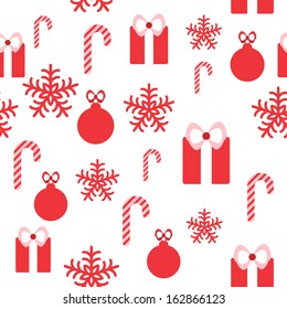 Seamless pattern for Christmas design. Vector illustration