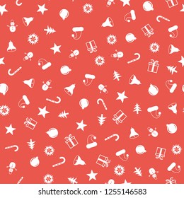 Seamless pattern for Christmas with elements Christmas. Beautiful pattern for a luxurious gift wrapping paper, t-shirts, greeting cards. Merry Christmas background. Vector illustration.