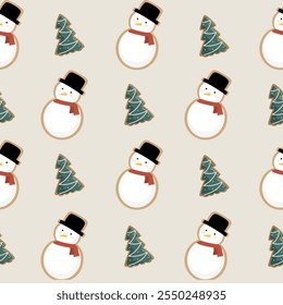 Padrão perfeito de Natal, caixa de presente, outros gráficos vetoriais.