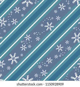 Seamless pattern in Christmas, New Year colors. For any winter holidays background, wrap paper.