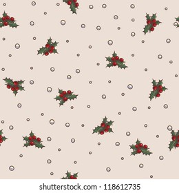 Seamless pattern Christmas and New Year theme