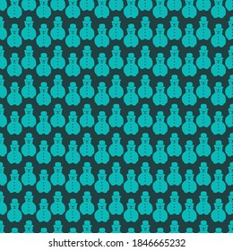 Seamless pattern for Christmas and New Year with decorative Christmas elements. Beautiful vector background for a  gift wrapping paper, scrapbooking, greeting cards, fabric.