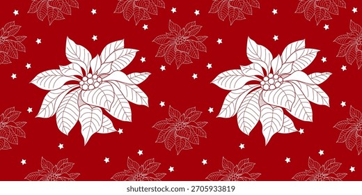 Patrón sin fisuras. Navidades y antecedentes de Año Nuevo. Diseño para Anuncios, carteles o impresos.