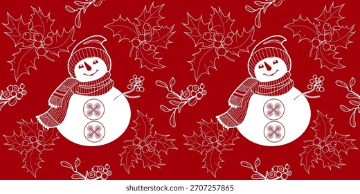 Patrón sin fisuras. Navidades y antecedentes de Año Nuevo. Diseño para Anuncios, carteles o impresos.
