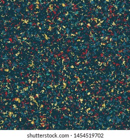 Seamless pattern. Christmas party flecks confetti. Hand drawn gold sprinkles background. Festive xmas scrapbook paper, yuletide all over print. Red green metalllic holiday stationery gift wrapping.