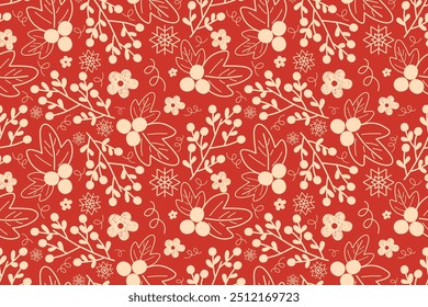 seamless pattern with christmas tree. set of christmas trees, stars and snowflakes.	