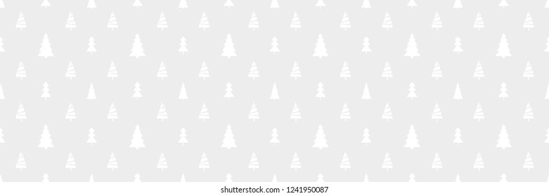 Seamless pattern with christmas trees. Abstract geometric wallpaper. Print for textiles, flyers and posters. Artwork for design