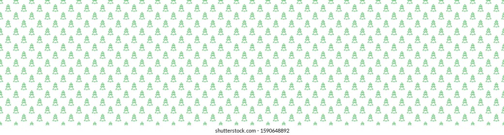 Seamless pattern with christmas trees. Abstract wallpaper. Print for design