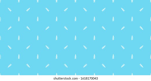 Seamless pattern with christmas trees. Print for your design