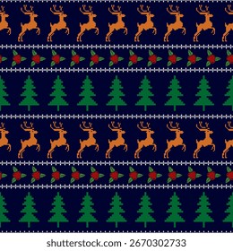seamless pattern with  christmas vector, santa claus, xmas illustration, holiday sale, greeting card, new year background