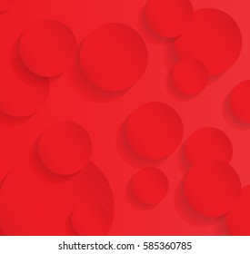 Seamless Pattern. Circle Abstract Art Background. Vector Illustration. EPS10