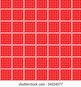Seamless pattern circle rectangle tablecloth  vector