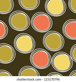  seamless pattern with circles