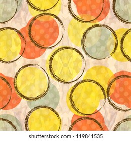seamless pattern with circles