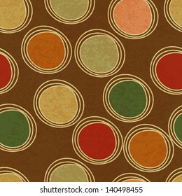 seamless pattern with circles