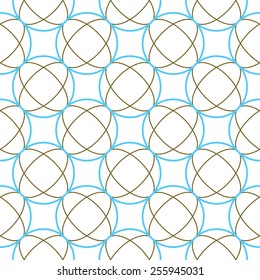 Seamless pattern with circles