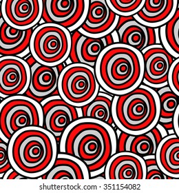 Seamless Pattern With Circles