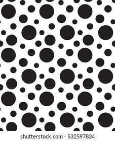 seamless pattern of circles