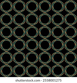 seamless pattern with circles abstract background for fabric surface design packaging wrapping paper vector illustration
