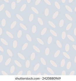 Seamless pattern with circles abstract shapes. Polka dot, geometric shape. Vector simple design.