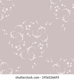 Patrón sin inconvenientes de círculos, curvas flechas. El ornamento abstracto está hecho al estilo artesanal. Diseño para textiles, papel, embalaje, ropa de cama hecha de elementos de doodle coloridos. Ilustración del vector
