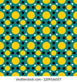 seamless pattern with circles design