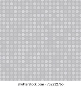 Seamless pattern with circles different opacity 