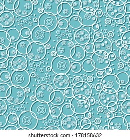 Seamless pattern. Circles and dots