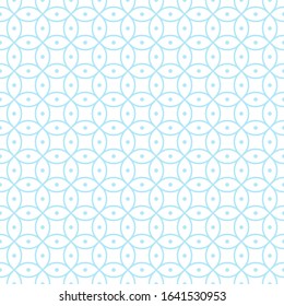 Seamless pattern of circles and dots. Geometric background. Vector illustration. Good quality. Good design.
