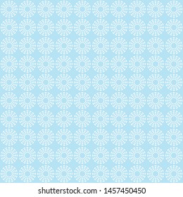 Seamless pattern of circles. Geometric background.