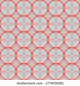 Seamless pattern of circles. Geometric background. Vector illustration. Good quality. Good design.