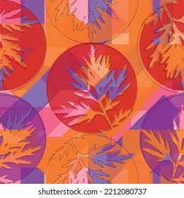 Seamless pattern. Circles. Geometric Child Pattern. Multicolor Seamless Polka Illustration. Colorful Round Print. Rainbow Polka Background.