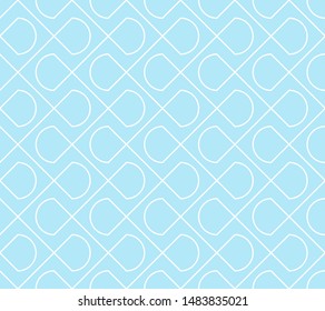 Seamless pattern of circles and lines. Geometric background. Vector illustration. Good quality. Good design.
