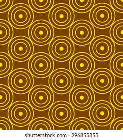 Seamless pattern with circles. Modern stylish texture. Vector background. Eps 10