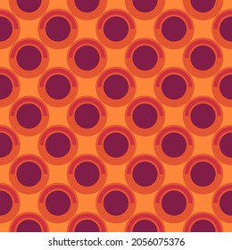 Seamless pattern. Circles ornament. Geometric background. Ethnic wallpaper. Polka dots motif. Geometrical backdrop. Contemporary digital paper. Folk web designing. Tribal textile print.