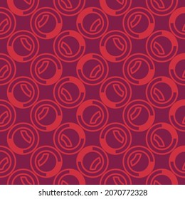 Seamless pattern. Circles ornament. Geometric background. Ethnic wallpaper. Polka dots motif. Geometrical backdrop. Contemporary digital paper. Folk web designing. Tribal textile print.